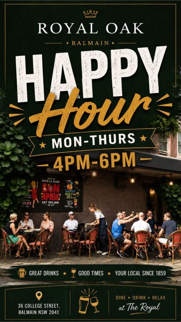 Great Deals All Week at the Royal Oak-Admin-F1