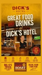 What’s going on at Dick’s Hotel