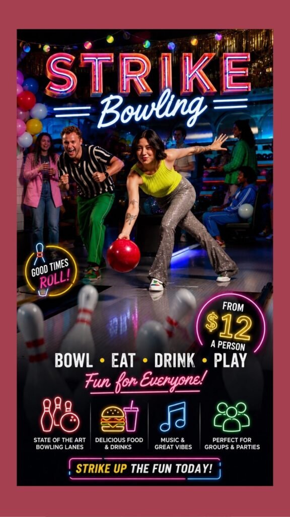 One or Two Games of Strike Bowling for One at any Participating Venue