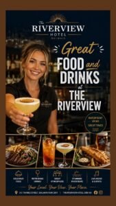 Food & Drinks at The Riverview